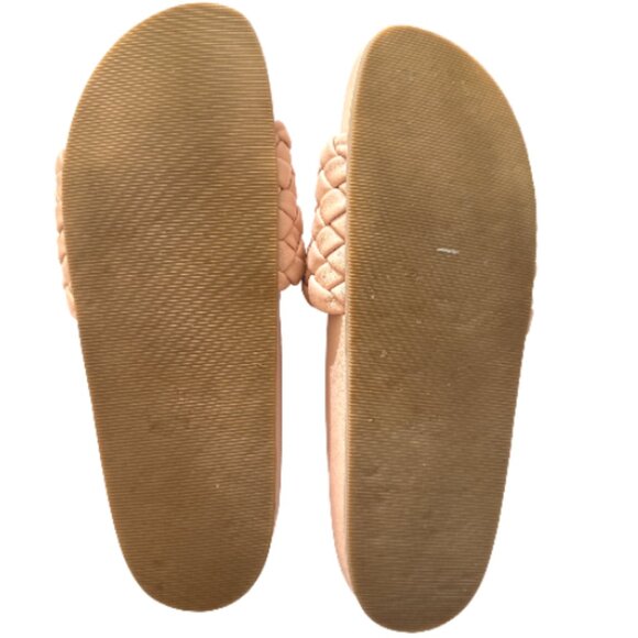 LOEFFLER RANDALL Sonnie Woven Slide Sandals Ballet Pink Womens Size 11B - Picture 6 of 10